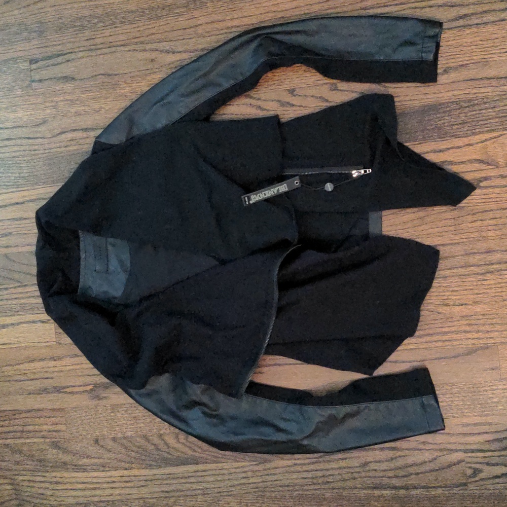 Blank NYC Waterfall Faux Leather Jacket